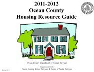2011-2012 Ocean County Housing Resource Guide