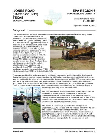 Alcoa/Lavaca Bay in Calhoun County, Texas Site Status Summary ...