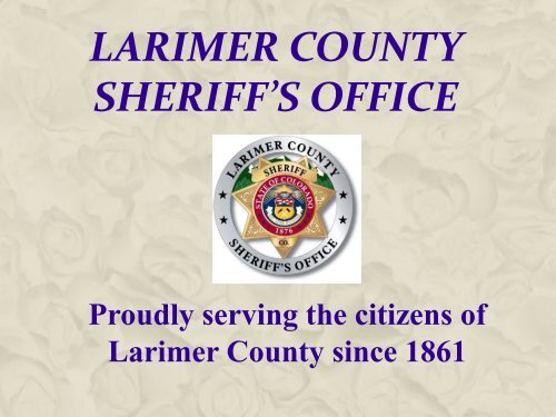 Larimer County Sheriff's Office