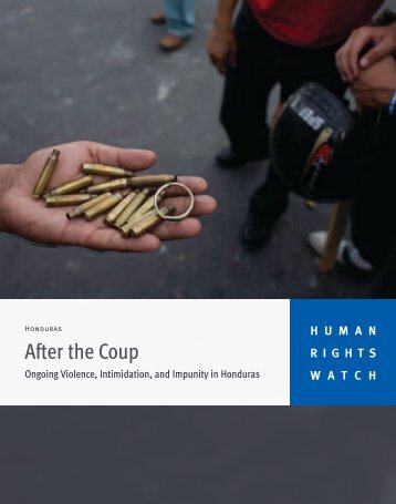 After the Coup - Human Rights Watch