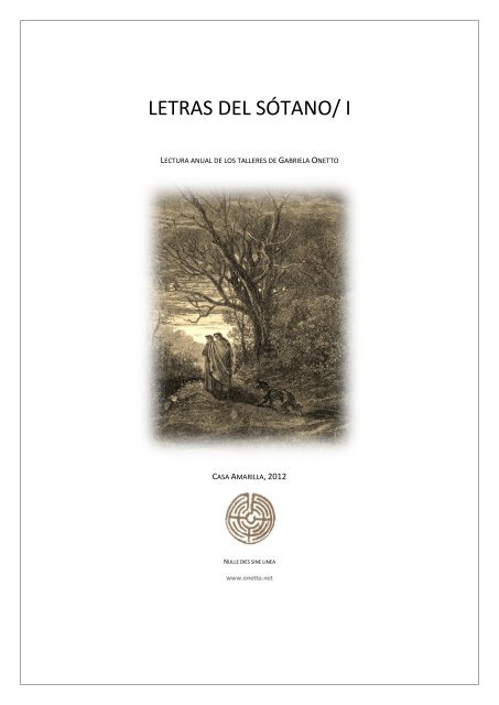 LETRAS DEL SÓTANO/ I (2012)