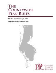 THE COUNTYWIDE PLAN RULES - Pinellas County