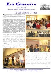 maquette gazette - La Gazette de Villedieu