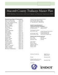 Macomb County Trailways Master Plan