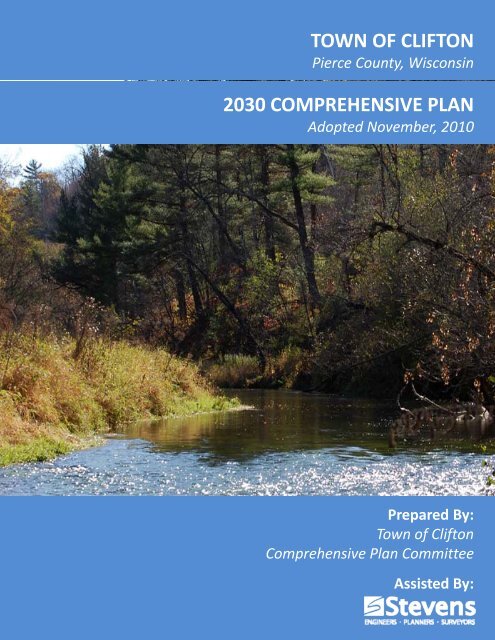 town of clifton 2030 comprehensive plan - Pierce County Home Page