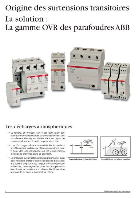 Protection contre les surtensions - SOMAFE