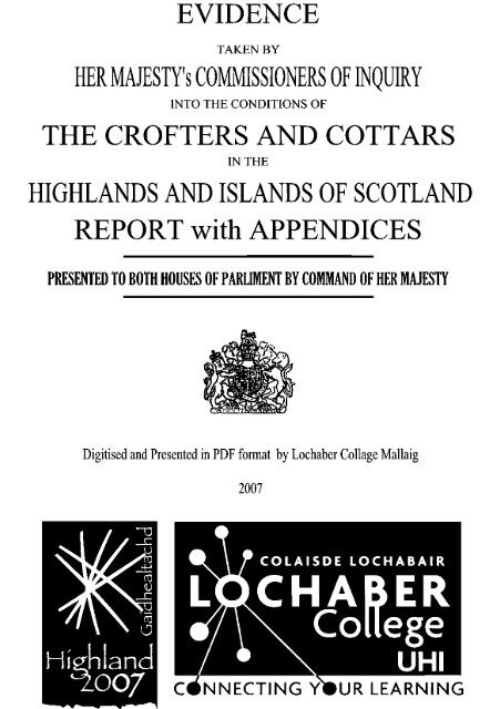 Napier Commission Vol 5 Warrant Introduction Alastair