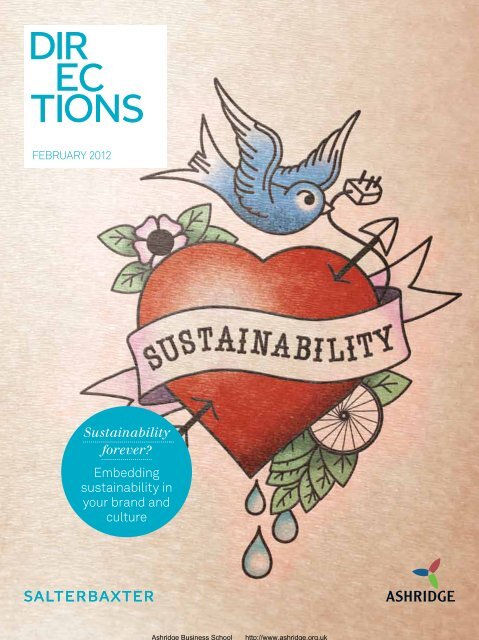 Sustainability Forever? Embedding sustainability in your ... - Ashridge