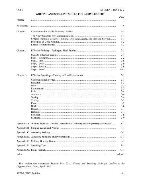 army writing style regulation army writing style essay