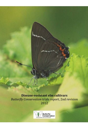 Disease-resistant elm cultivars Butterfly Conservation trials report ...