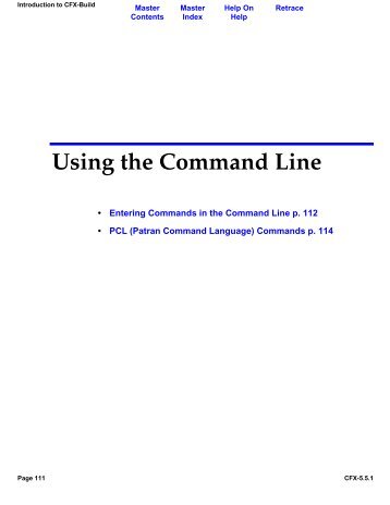 PCL (Patran Command Language)