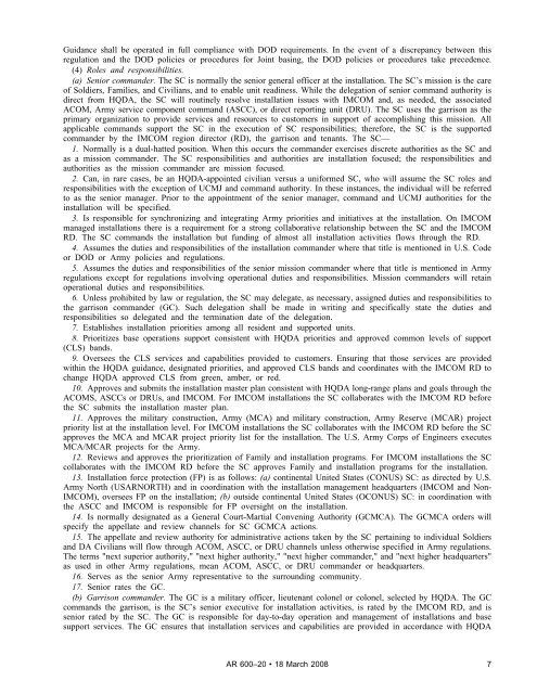 AR 600-20, Army Command Policy - Army Publishing Directorate ...