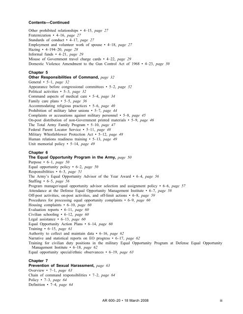 AR 600-20, Army Command Policy - Army Publishing Directorate ...