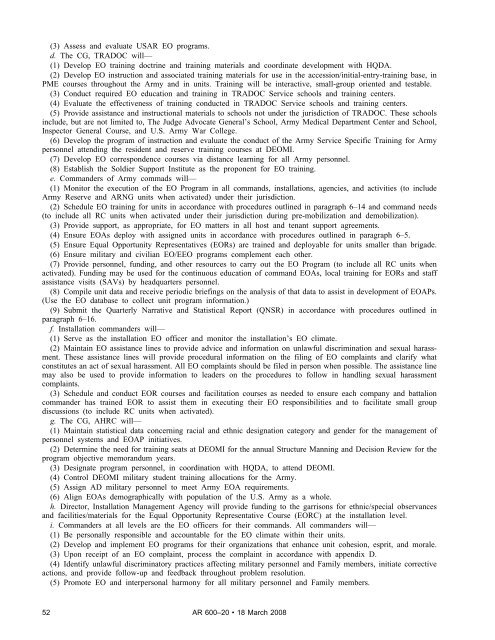 AR 600-20, Army Command Policy - Army Publishing Directorate ...