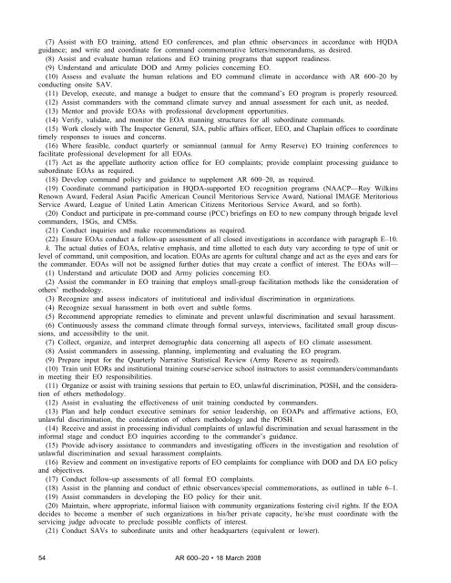 AR 600-20, Army Command Policy - Army Publishing Directorate ...