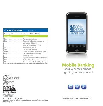 Mobile Banking - Navy Federal Credit Union