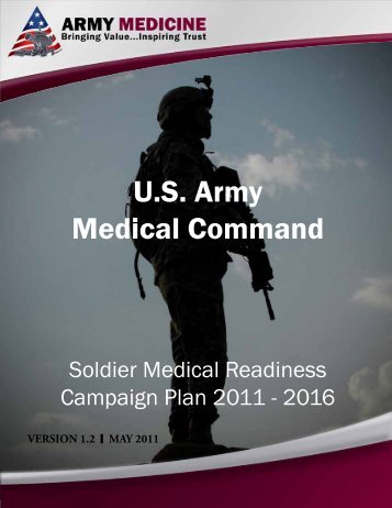 U.S. Army Medical Command Soldier Medical Readiness Campaign