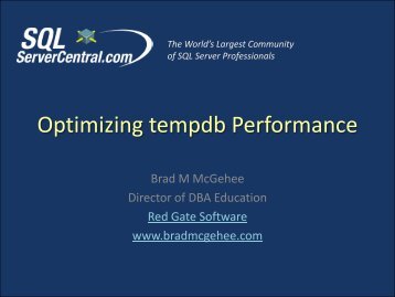 Optimizing tempdb Performance.pdf - Brad M McGehee