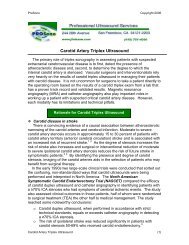 Carotid Artery Triplex Ultrasound