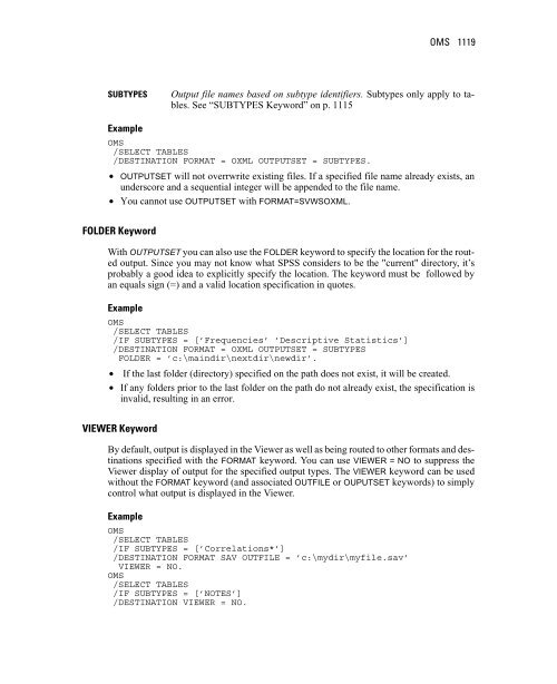 SPSS® 12.0 Command Syntax Reference