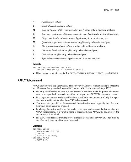 SPSS® 12.0 Command Syntax Reference