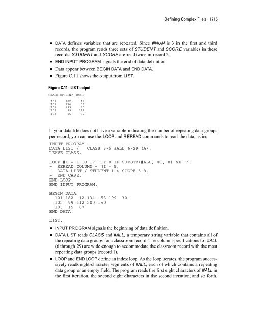 SPSS® 12.0 Command Syntax Reference