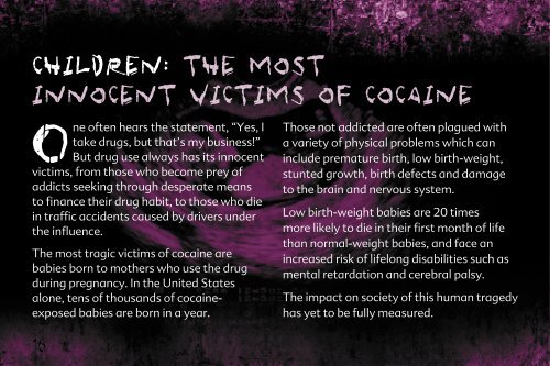 The Truth about Cocaine - Say No To Drugs