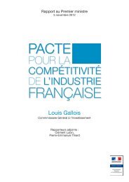 Rapport Louis Galois sur la compétitivité