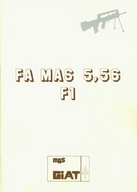 FAMAS F1 manual - Forgotten Weapons