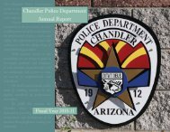 2010-2011 Annual Report - Chandler Police Department