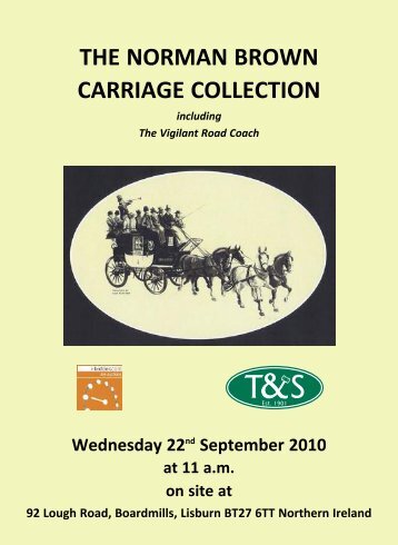 the norman brown carriage collection - Thimbleby & Shorland