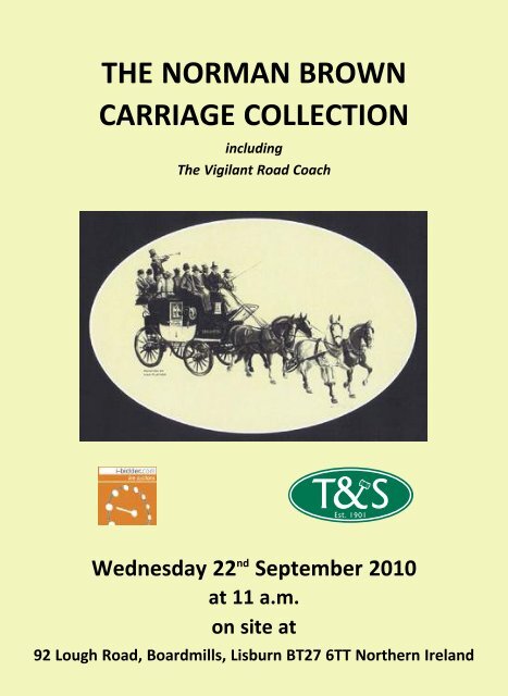 The Norman Brown Carriage Collection Thimbleby Shorland