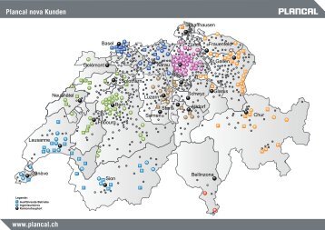 Plancal nova Kunden www.plancal.ch