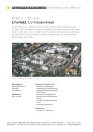 Stadt Zürich (ZH) Ettenfeld, Contraves-Areal - Planpartner AG