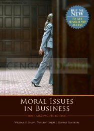 Moral Issues in Business - CengageBrain