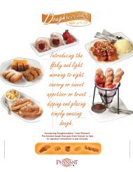 Introducing the flaky and light morning to night ... - Pennant Foods