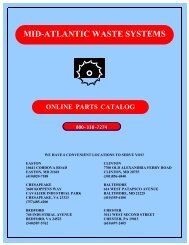 online parts catalog - Mid-Atlantic Waste Systems
