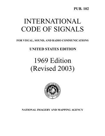 International Code of Signals - La bibliothèque des usages