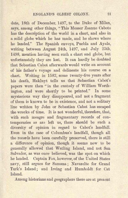 Newfoundland in 1897 - Rumbolt