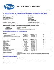 Codeine Poly(styrene-divinylbenzene) Sulfonate Syrup - Pfizer