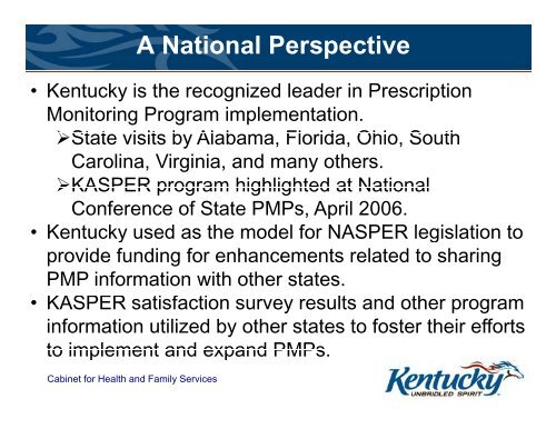 Kentucky All Schedule Prescription Electronic Reporting (KASPER)