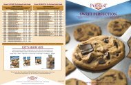 Pennant® HOMESTYLE Pre-Portioned Cookie ... - Pennant Foods