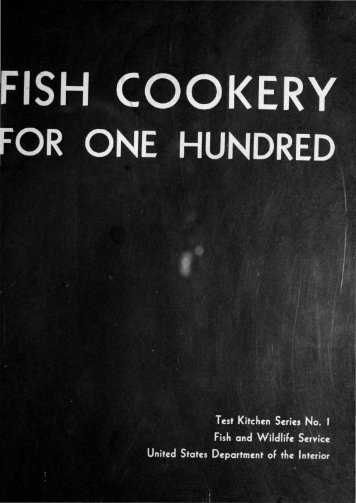 TKS 1. Fish cookery for one hundred, by