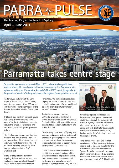 Parra Pulse April - Parramatta City Council