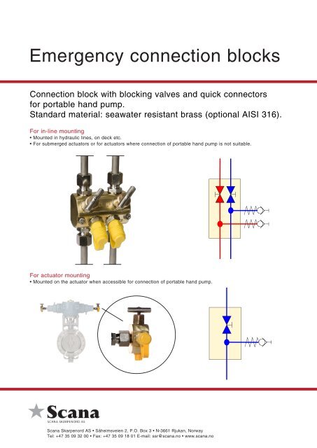 Scana Skarpenord AS Complete set of datasheets - Net