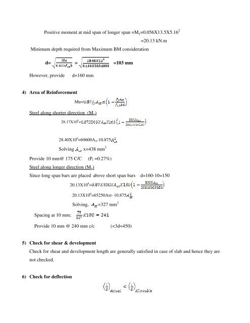 DESIGN OF SLABS - VTU e-Learning