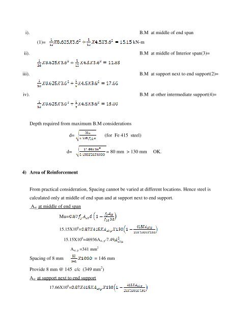 DESIGN OF SLABS - VTU e-Learning