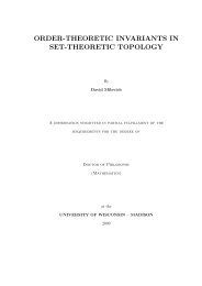 ORDER-THEORETIC INVARIANTS IN SET-THEORETIC TOPOLOGY