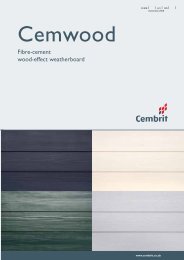 Fibre-cement wood-effect weatherboard - Cembrit