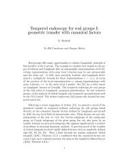 Tempered endoscopy for real groups I: geometric transfer with ...